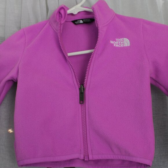The North Face DryVent Infant Baby Girl Lined Windbreaker Jacket Fleece Size 2T - Picture 14 of 15
